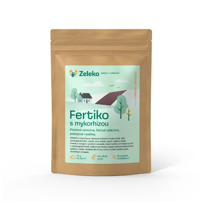 Mikrobiálna výživa rastlín s mykorhizou FERTIKO